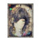 I'm with Wig Floral Postcard