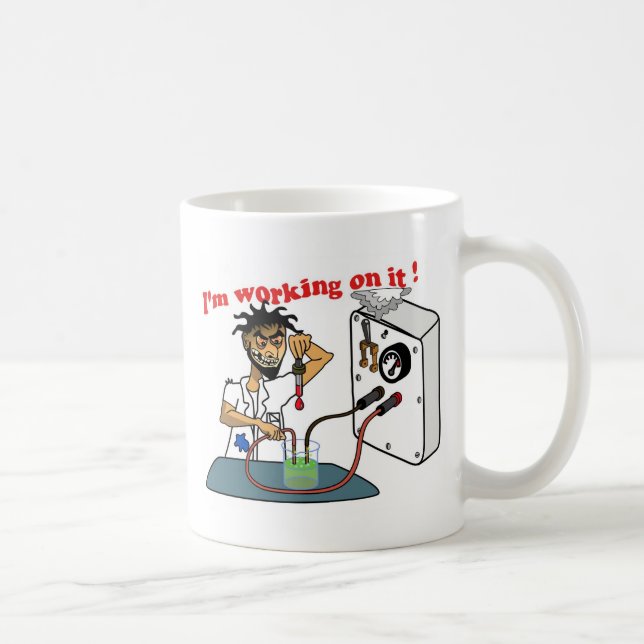 I'm working on it coffee mug (Right)