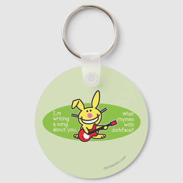 I'm Writing A Song Keychain (Front)