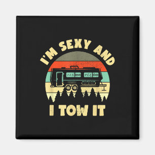 Im Y And I Tow It, Caravan Camping Rv Trailer, Cam Magnet