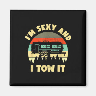 Im Y And I Tow It, Caravan Camping Rv Trailer, Cam Magnet