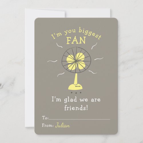 Im Your Biggest Fan Valentines Day Classroom