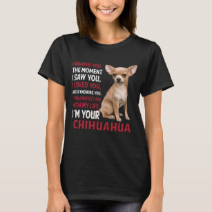 Zazzle El Paso Chihuahuas Cute Chihuahua Angry Dog T-Shirt, Men's, Size: Adult S, Black