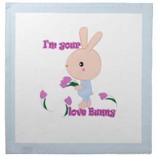 I'm your favorite Bunny Napkin