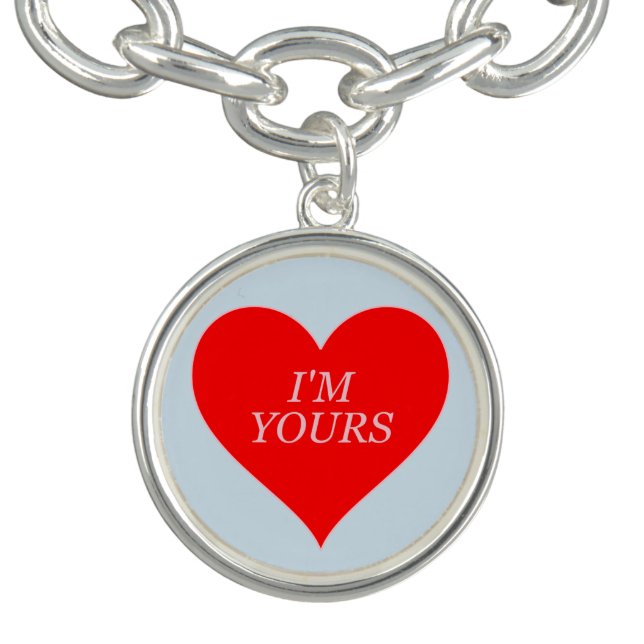 I'm Your Heart Charm Bracelet (Design)