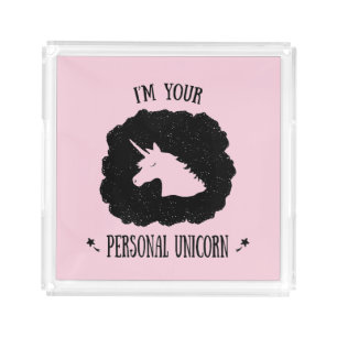 I'm Your Personal Unicorn Acrylic Tray