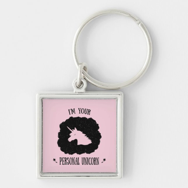I'm Your Personal Unicorn Keychain (Front)
