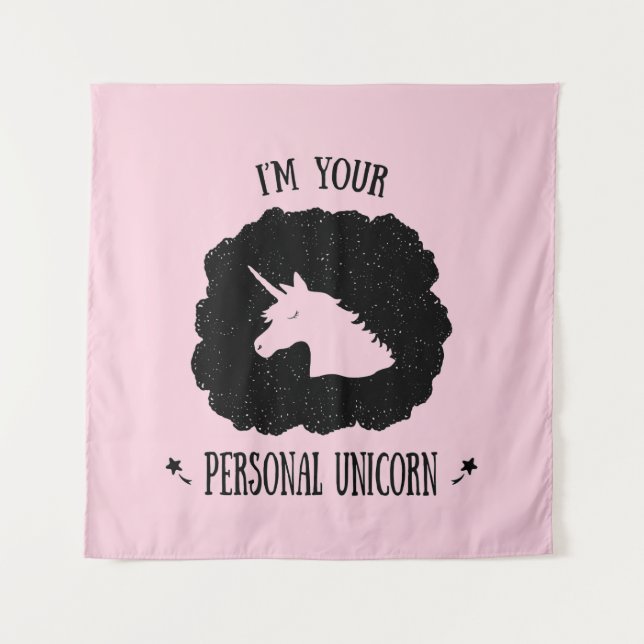 I'm Your Personal Unicorn Tapestry (Front)