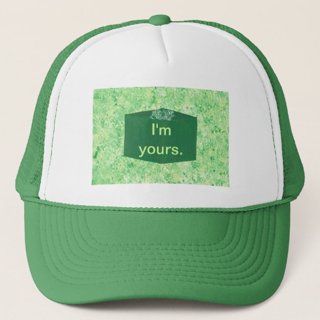 I'm yours humor fun Christmas gift hat (Front)