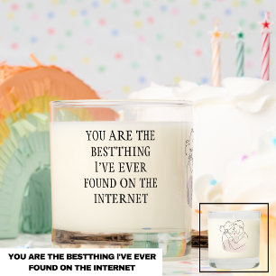 "I'm Yours No Refunds" Funny Relationship Candle