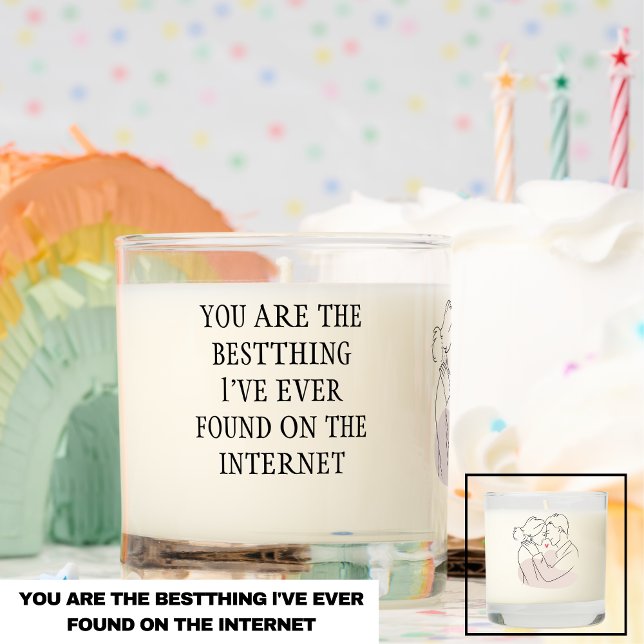 "I'm Yours No Refunds" Funny Relationship Candle ("I'm Yours No Refunds" Funny Relationship Candle - Perfect Valentine's/Anniversary Gift)