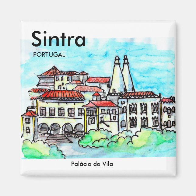 Imã Palácio da Vila Sintra 2 Magnet (Front)
