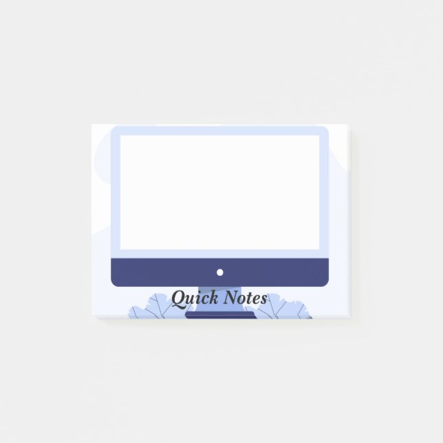 iMac Screen Post-it Notes (Front)