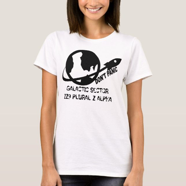 image001, GALACTIC SECTOR ZZ9 PLURAL Z ALPHA T-Shirt (Front)