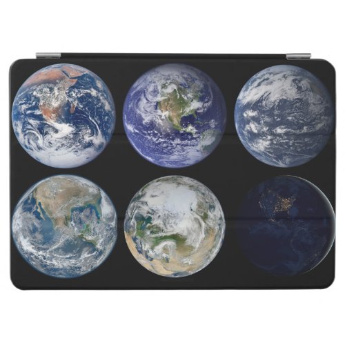 Image Comparison Of Iconic Views Of Planet Earth iPad Air Cover