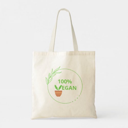 Image for vegans tote bag
