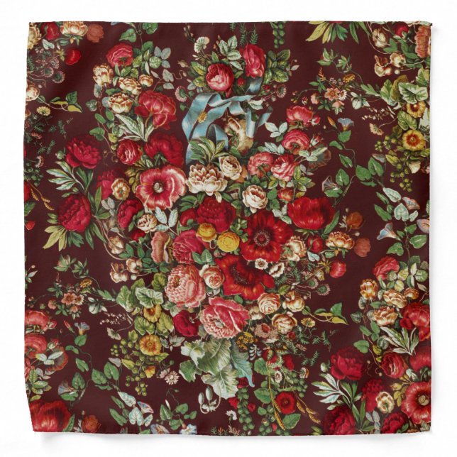 Image from Industrial arts of the 19th Century Bandana (Front)