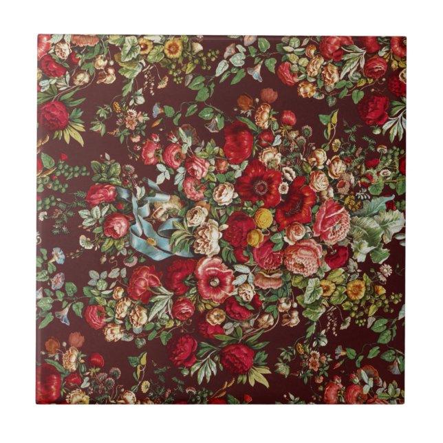 Image from Industrial arts of the 19th Century Ceramic Tile (Front)