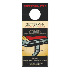 Image Gutter Service II Free Estimate Reference Door Hanger