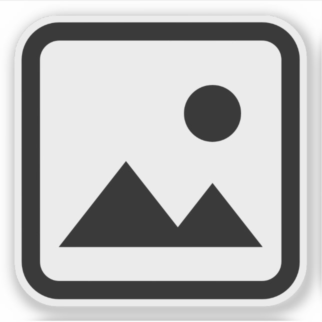 Image Not Found Sticker (Front)