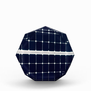 Image of a solar power panel funny acrylic award