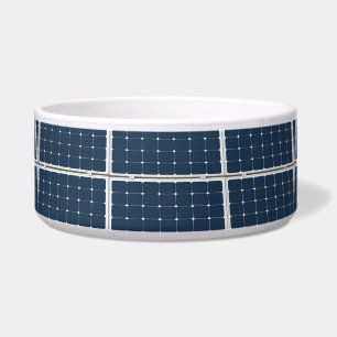 Image of a solar power panel funny bowl