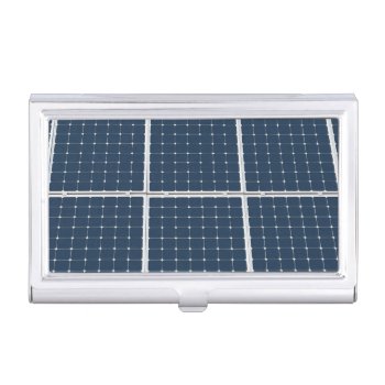 Image Of A Solar Power Panel Funny Business Card Case by DigitalSolutions2u at Zazzle