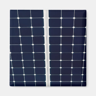 Image of a solar power panel funny magnet