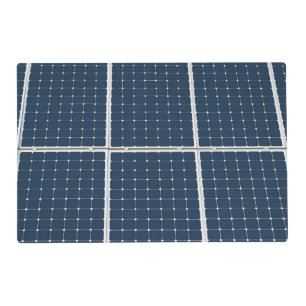 Image of a solar power panel funny placemat