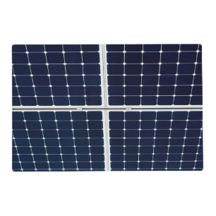 Image of a solar power panel funny placemat