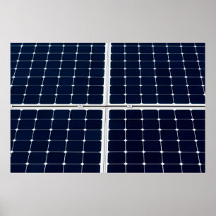 Image of a solar power panel funny poster