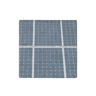 Image of a solar power panel funny stone magnet