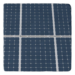 Image of a solar power panel funny trivet