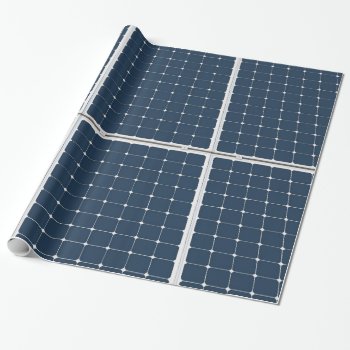 Image Of A Solar Power Panel Funny Wrapping Paper by DigitalSolutions2u at Zazzle