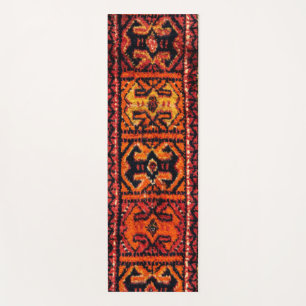 Image of a vintage carpet. Fluffy texture pattern Yoga Mat