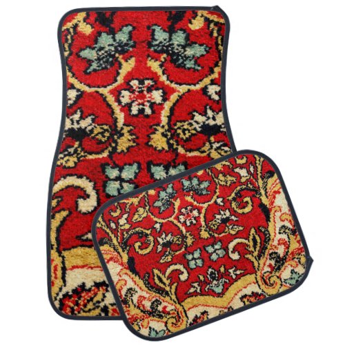 Image of a vintage carpet Nice texture pattern Car Floor Mat