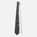 Image Of Black And Grey Glitter Tie at Zazzle