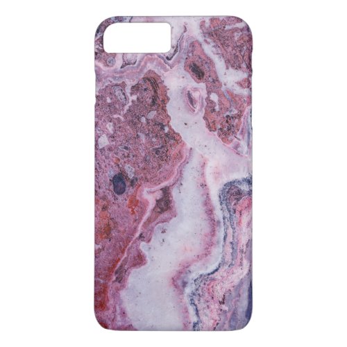 Image Of Brown  White Marble Stone iPhone 8 Plus7 Plus Case