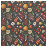 Image of cooking products. fabric