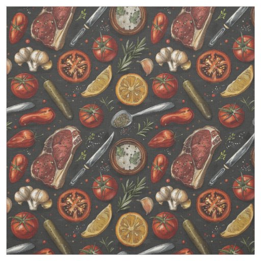 Image of cooking products. fabric