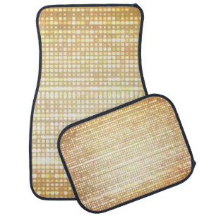 Image of defocused stadium lights. car floor mat