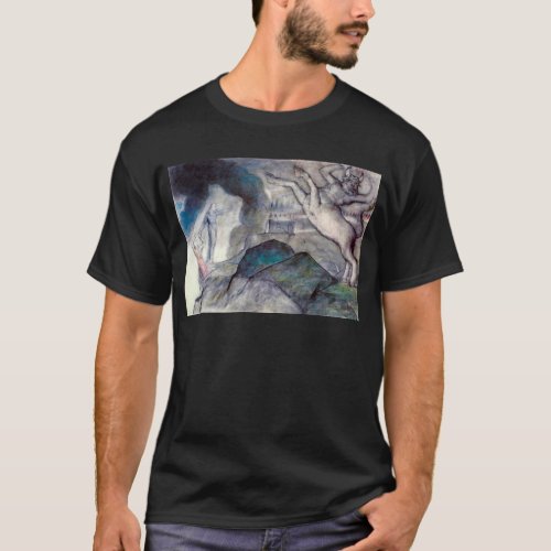 Image of Minotaur to illustrate Inferno Canto XII T_Shirt