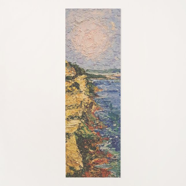 Image of my artwork Dawn Yoga Mat (Front)