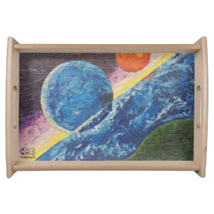 Image of my artwork Horizon Serving Tray