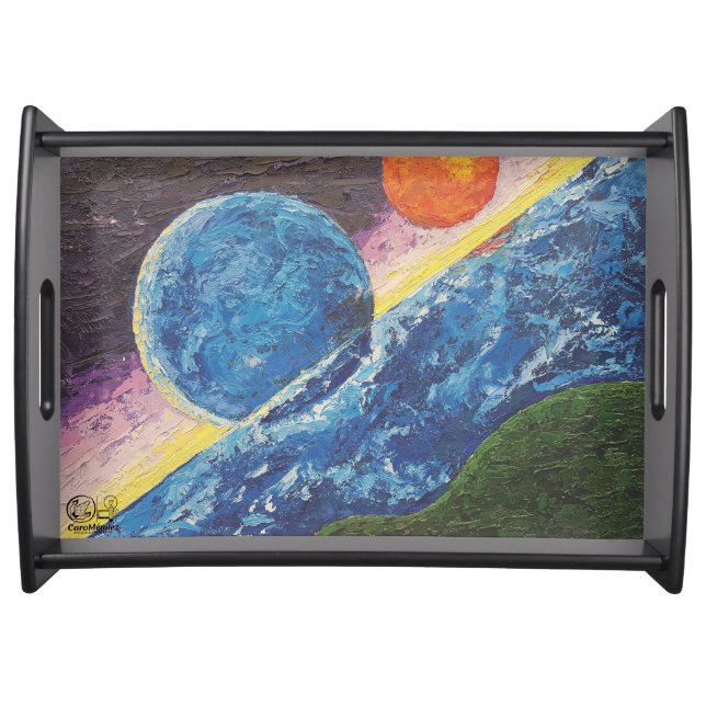 Image of my artwork Horizonte Serving Tray (Front)