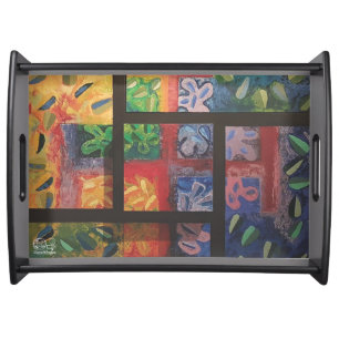 Image of my artwork The 4 seasons Serving Tray
