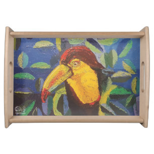 Image of my artwork Toucan Serving Tray