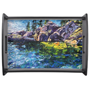 Image of my Maritime artwork Serving Tray