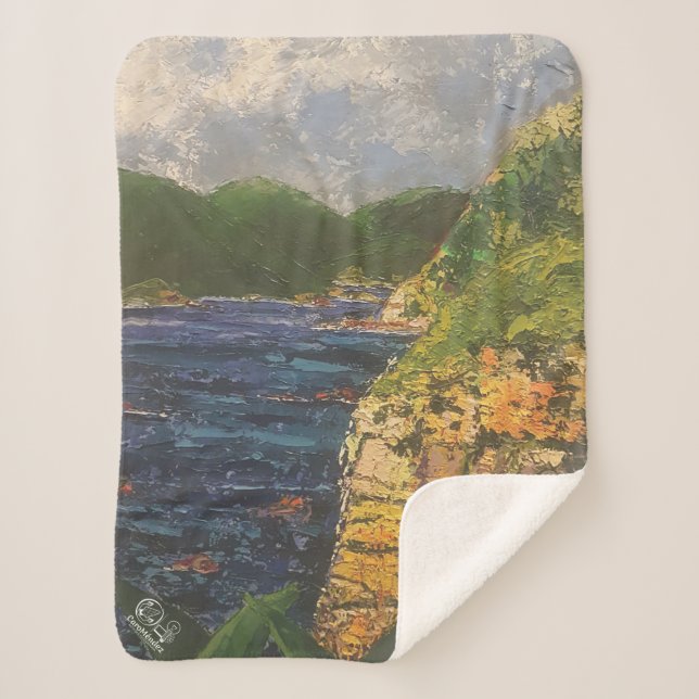 Image of my work The Rock Sherpa Blanket (Front)