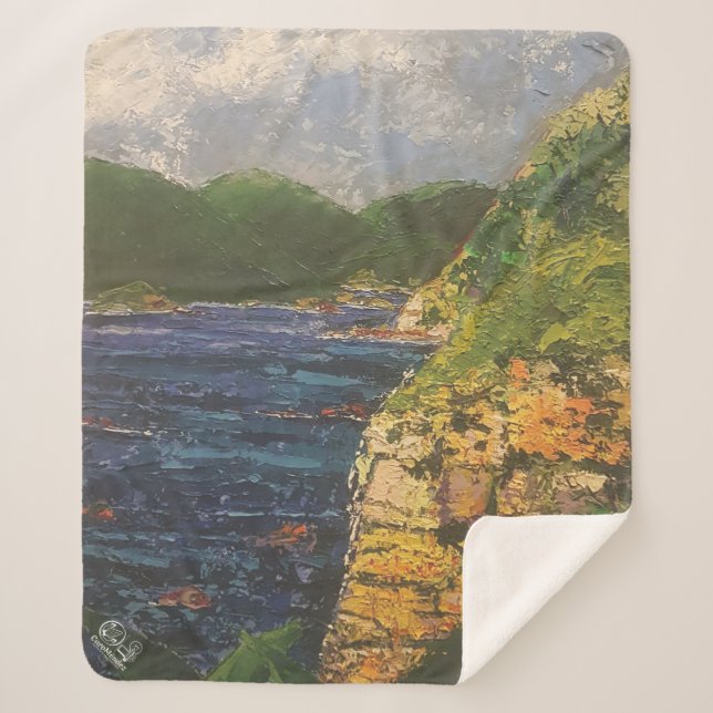Image of my work The Rock Sherpa Blanket (Front)